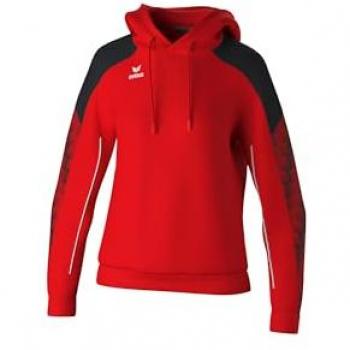 Erima Women's Evo Star Red/Black Hoodie 40