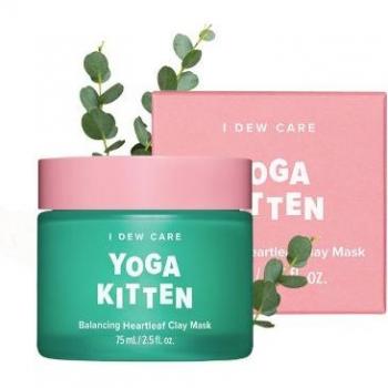 I DEW CARE - Yoga Kitten Balancing Heartleaf Clay Mask 75ml