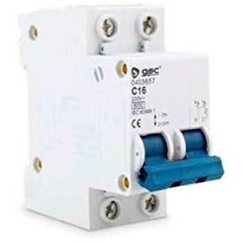 Interruptor Automático Magnetotérmico Doble 2P 32A GSC 0403660 - Protección Contra Cortocircuitos y Sobrecargas
