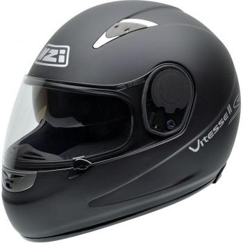 NZI 010232G067M Vitesse II S Duo Casco de Moto, Negro Matt, Talla M