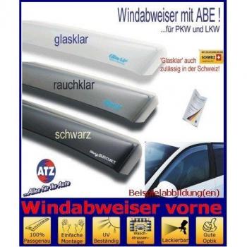 Deflectores de viento oscuros ClimAir para Opel Zafira 5 puertas 2012- CL 3781D