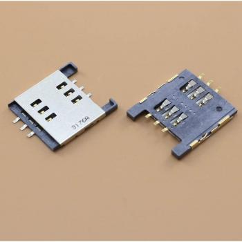 Soporte para tarjeta SIM y lector de conector flexible para Blackberry Torch 9800/9810