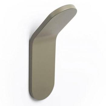 Percha TIK 40x125x47 Gris Musgo con Adhesivo 3M y Resistencia de 5 kg