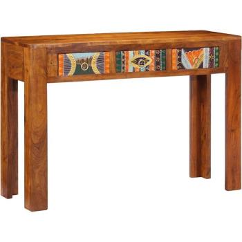 Mesa Consola de Madera Maciza de Acacia 110x35x75 cm