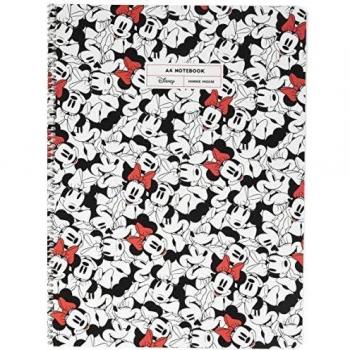 Cuaderno tapa polipropileno A4 pautado microperforado Minnie Mouse rocks the dots