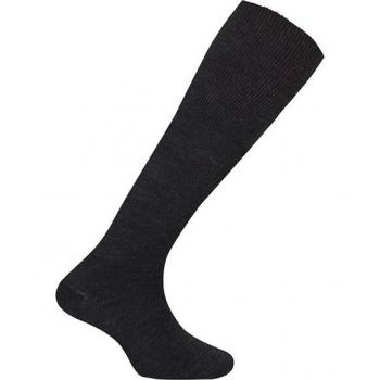 Punto Blanco Calcetines de hombre Termic de orlón lisos en color gris