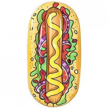 Bestway 43248 Colchoneta Hinchable Hot Dog, 190x109 cm