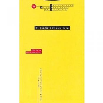 Filosofía De La Cultura: Vol. 15