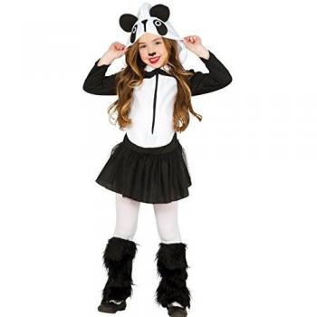 Guirca- Disfraz oso panda, Talla 10-12 años
