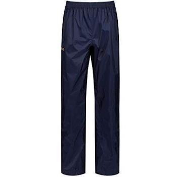 Regatta Women's Pack-It Lightweight Waterproof Overtrousers - Midnight, Size Small