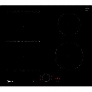 Placa de inducción NEFF T56FHS1L0 60cm 4 zonas 6900w negra