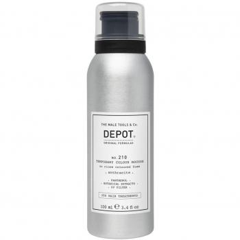 Depot No. 210 Anthracite Temporary Colour Mousse for Men 100ml