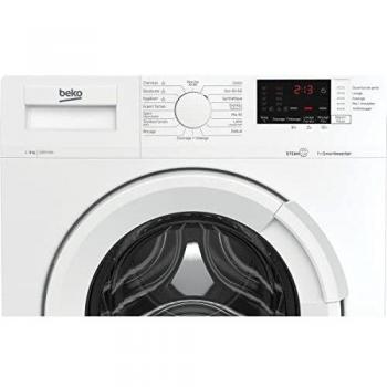 Lavadora Frontal Beko 6 kg 1200 rpm Clase D Blanca WUE6612W1W