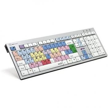 Teclado Logickeyboard LKB-MCOM4-AJPU-UK para Avid Media Composer - USB, Alámbrico, Inglés, Multicolor, PC/Servidor