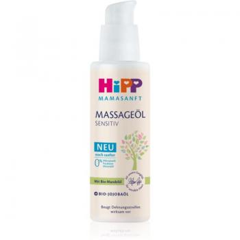 Mamasanft Sensitive Aceite Para Masaje Antiestrías 100 Ml - Aceite para masaje, fórmula suave y delicada, ideal para pieles sensibles, ayuda a prevenir estrías, contiene ingredientes hidratantes, presentación de 100