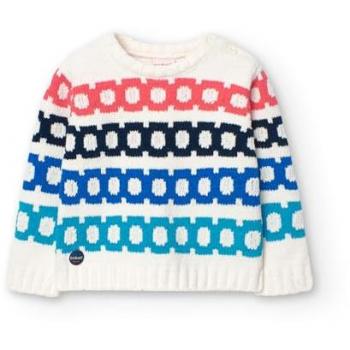 Boboli Jersey de niño con estampado geométrico y cuello redondo