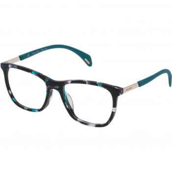 Gafas de Sol Furla VFU679V5106BZ con Montura en Gris Rayado y Lentes de 51 mm para Mujer