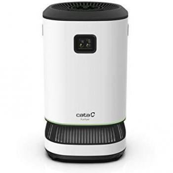 Cata - Purifyer Home - Purificador de Aire con Filtro HEPA H13 - Hasta 60 m2 150 m3 de Superficie - Tecnología NONVIRAIR, Pantalla TFT - con Conexión Bluetooth
