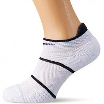 NIKE NIKECOURT Essentials NS Calcetines, Unisex Adulto, White/Black/Black, S