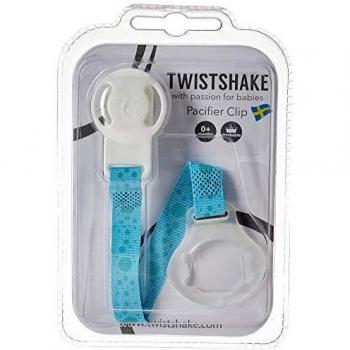 Twistshake 78292 - Cadena para chupete, color pastel azul