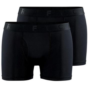 Craft Core Dry 3-Inch Men's Boxer Shorts 2-Pack - Black