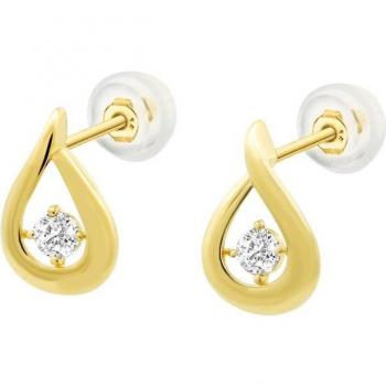 Pendientes Time Road Hin00144 Oro Mujer