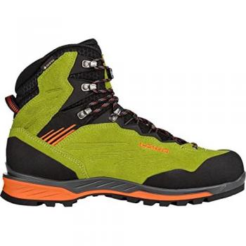 Botas de montaña Lowa Cadin II Gore-Tex Mid para hombre, color verde y negro, talla 41