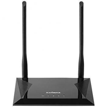 Edimax N300 - Router Wi-Fi 4 en 1, Punto de Acceso, repetidor y WISP