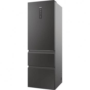Frigorífico Combi Haier Total No Frost con WIFI 3D 60 Series 5 - HTW5618DNPT NF 185X60 D Negro