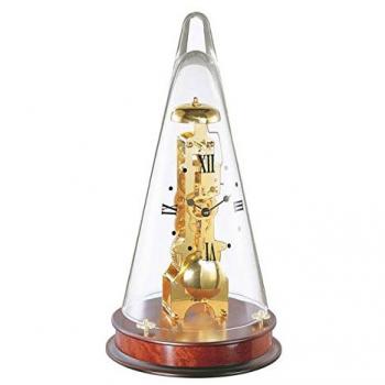 Reloj de mesa Hermle 22716-070791 con péndulo moderno y diseño decorativo