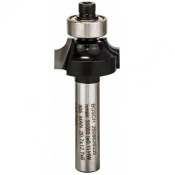 Bosch 2 608 628 339 - Fresas para redondear - 8 mm, R1 4 mm, L 10,5 mm, G 53 mm