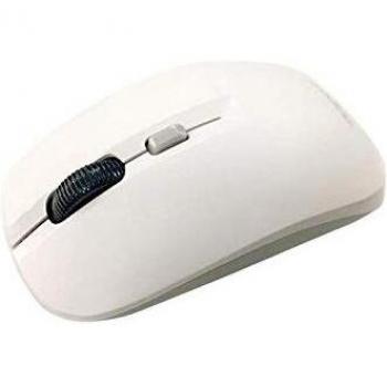 Approx - Ratón inalámbrico Nano USB 2.0 1600 dpi, Blanco, Cuatro Botones, Color Blanco