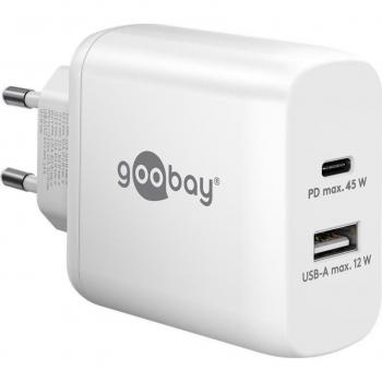 Cargador USB Doble PD Carga rápida