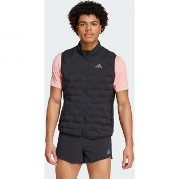 Chaleco de running Adidas Adizero Padded Vest Hombre Negro
