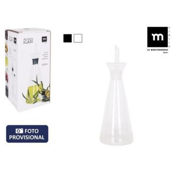Aceitera de Vidrio Borosilicato con Dosificador 500ml Igari