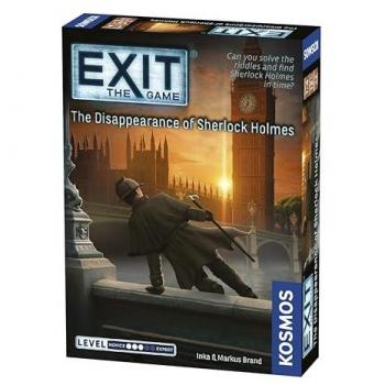 EXIT: The Disappearance of Sherlock Holmes - Escape Room Card Game, Family Games for Game Night, Party Games for Adults and Kids, For 1 to 4 Players, Ages 12+