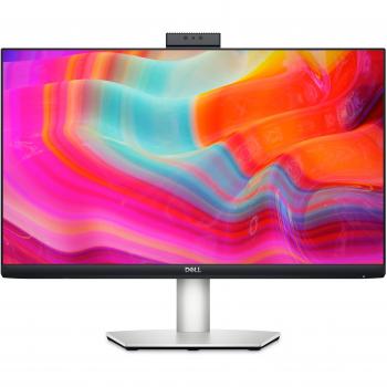 Dell S2422HZ 23.8 Full HD IPS LED Monitor with Integrated Webcam and AMD FreeSync, 75Hz, Flicker-Free, Silver