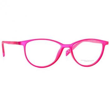 Italia Independent II 5411 Kids Eyeglasses Pink Size 47 - Blue Light Block Available