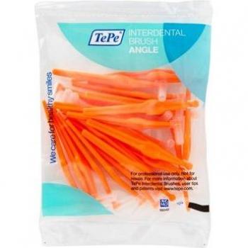 Cepillos interdentales Tepe Angle Naranja 0,45 mm 25 Unidades