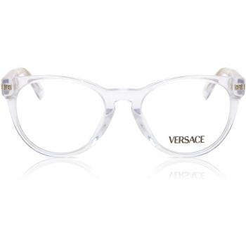 Versace VK3321U Kids Eyeglasses, Color 148, Bambino Panthos Transparent, Size 46, Blue Light Block Available