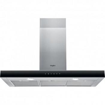 Campana Extractora Whirlpool Inoxidable 90 cm 730 m³/h Clase B Control App WHBS C92F LT X