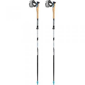Leki MCT Vario TA Walking Pole Pair ONE SIZE BLACK