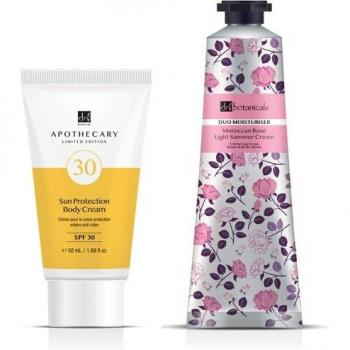 Crema Corporal SPF 30 y Crema ligera de verano de Rosa Mosqueta