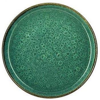 Bitz 821252 plato dinner plate round stoneware green 27 cm 25 mm