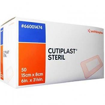 Vendaje estéril Cutiplast 15x8 cm - 50 unidades