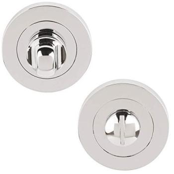 Excel Hardware - Pestillo para baño, color cromado pulido