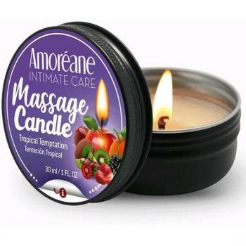 Vela de Masaje Íntimo Amoreane Tropical Temptation 30ml