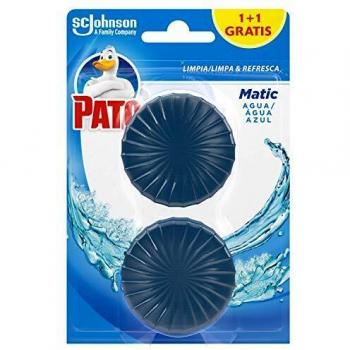PATO J317008 - Matic Limpiador y Ambientador para Inodoro, Pastilla para Cisterna, 2 Pastillas