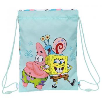 Saco Plano Junior Bob Esponja Stay Positive