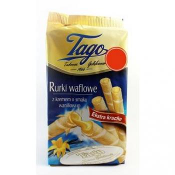 Galletas Tubito Relleno de Vainilla Mels 160g